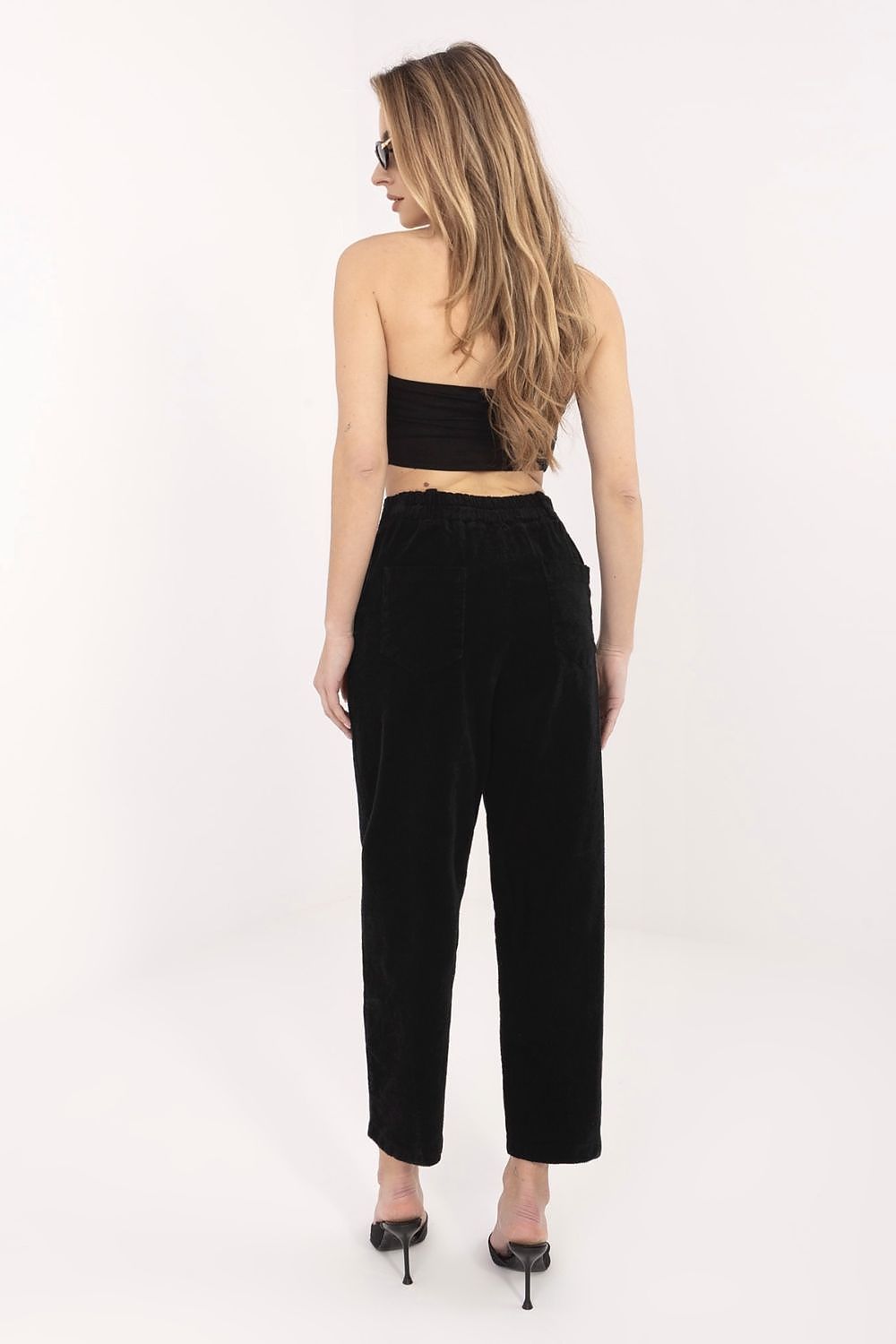  corduroy trousers model 225001 Rue Paris 