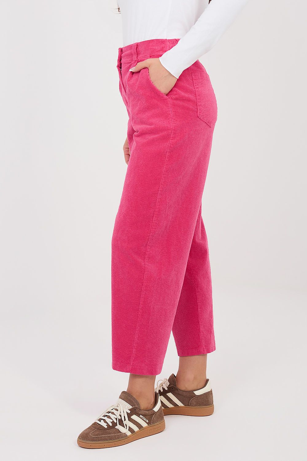  corduroy trousers model 225087 Rue Paris 
