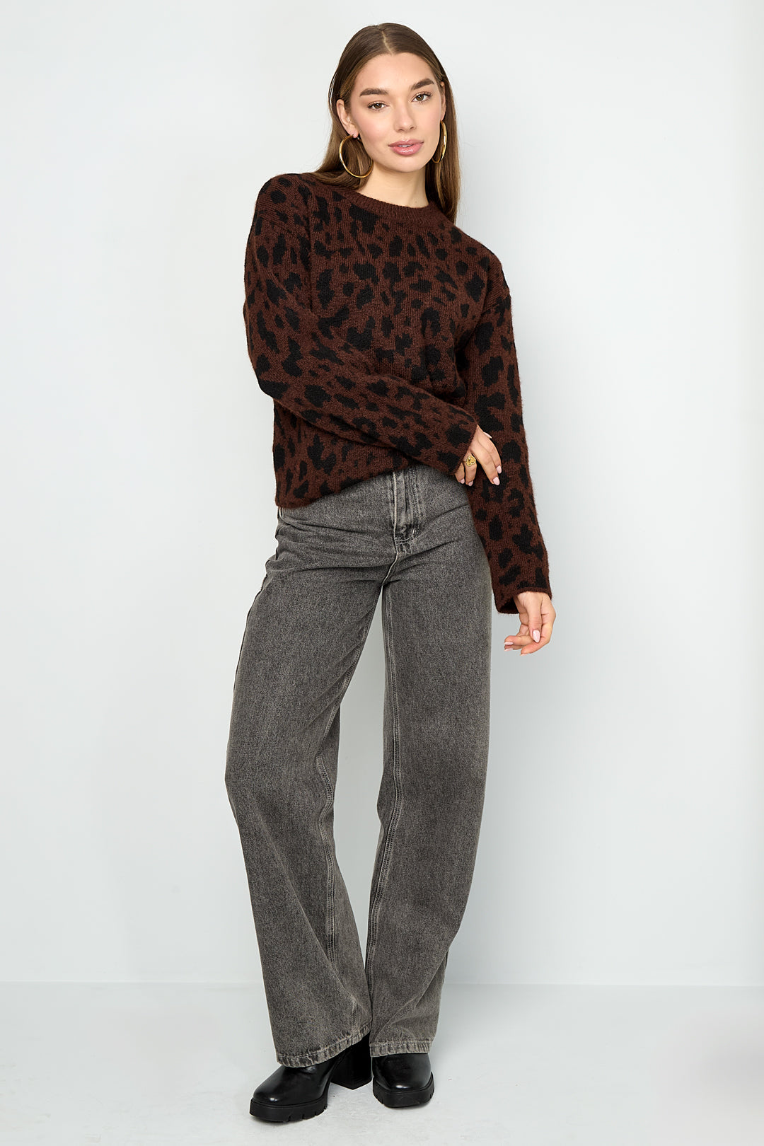 Leopard Warm Knit